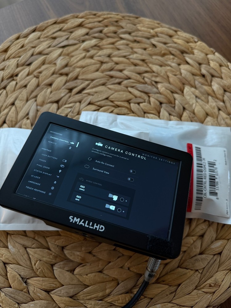 SmallHD Focus Pro With Camera Control Licenses