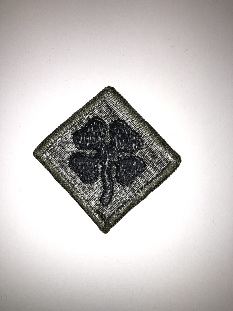 4th Army Subdued U.S. Army Shoulder Patch Insignia