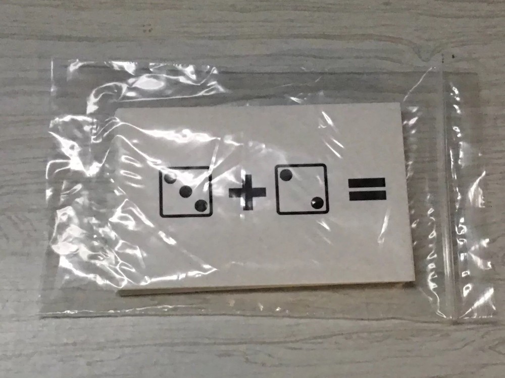 Addition Dice -Math- Laminated Activity Set - Teaching Supplies preschool