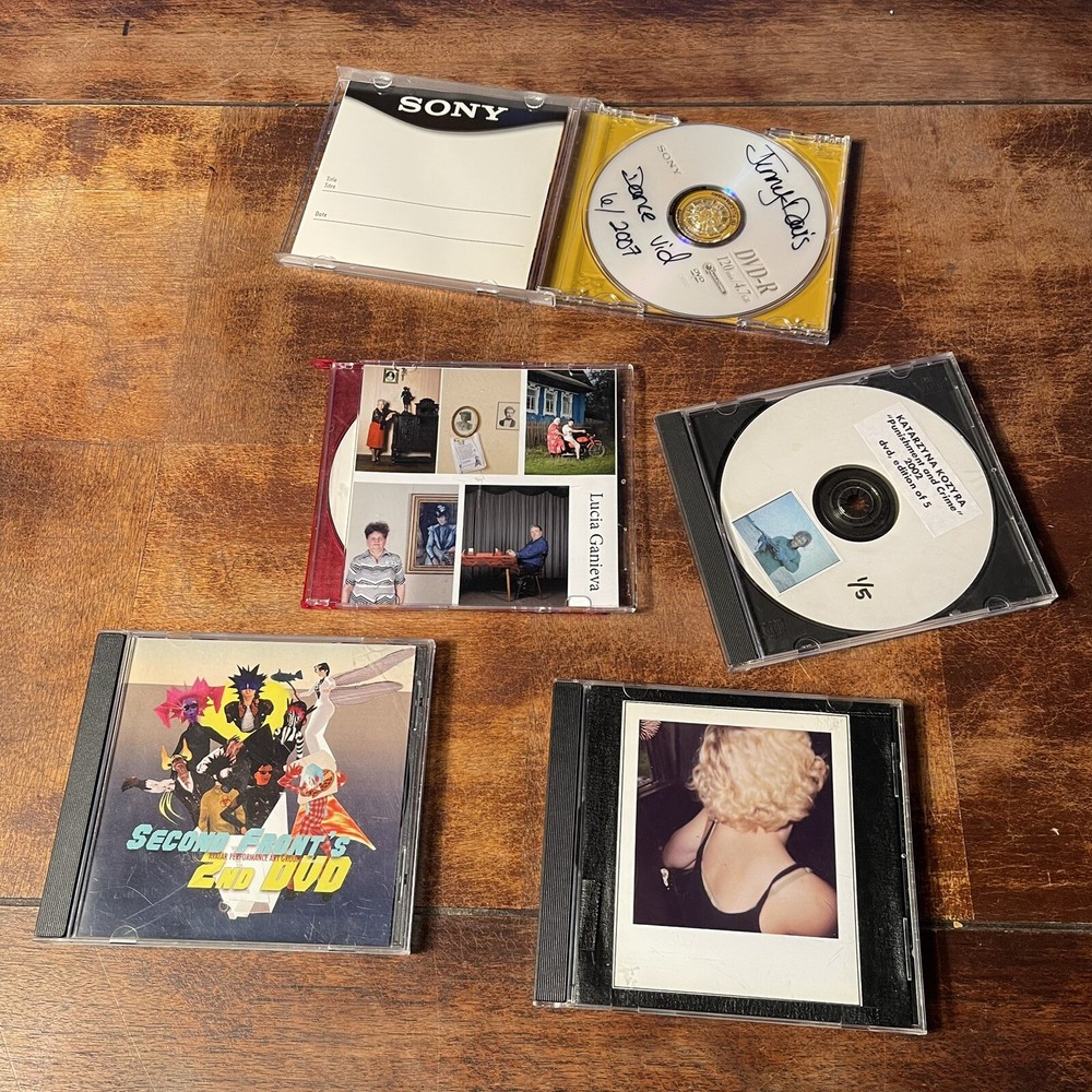 Found Digital Media Eclectic Mix - 5 Discs Photos Dance Second Front Art