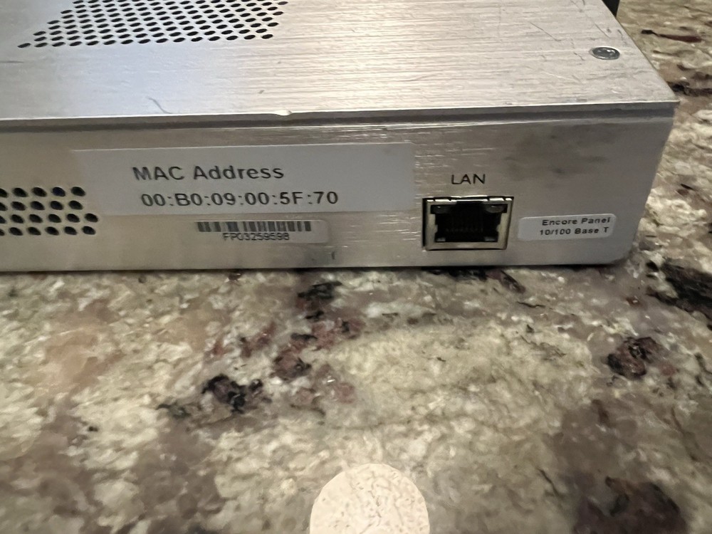 grass valley Universal XY Control Panel Encore XY