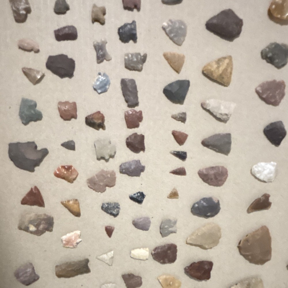 Assorted Medieval Arrowheads Multicolor Various Shapes and Points Collection