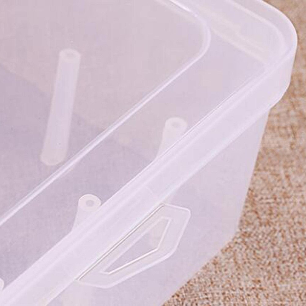 42 Slot Empty Sewing Thread Spool Storage Box Organizer Crafting Workspace