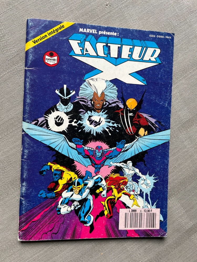 Factor X Collection Full Version Semic Edition No. 6 1990 in Good Condition