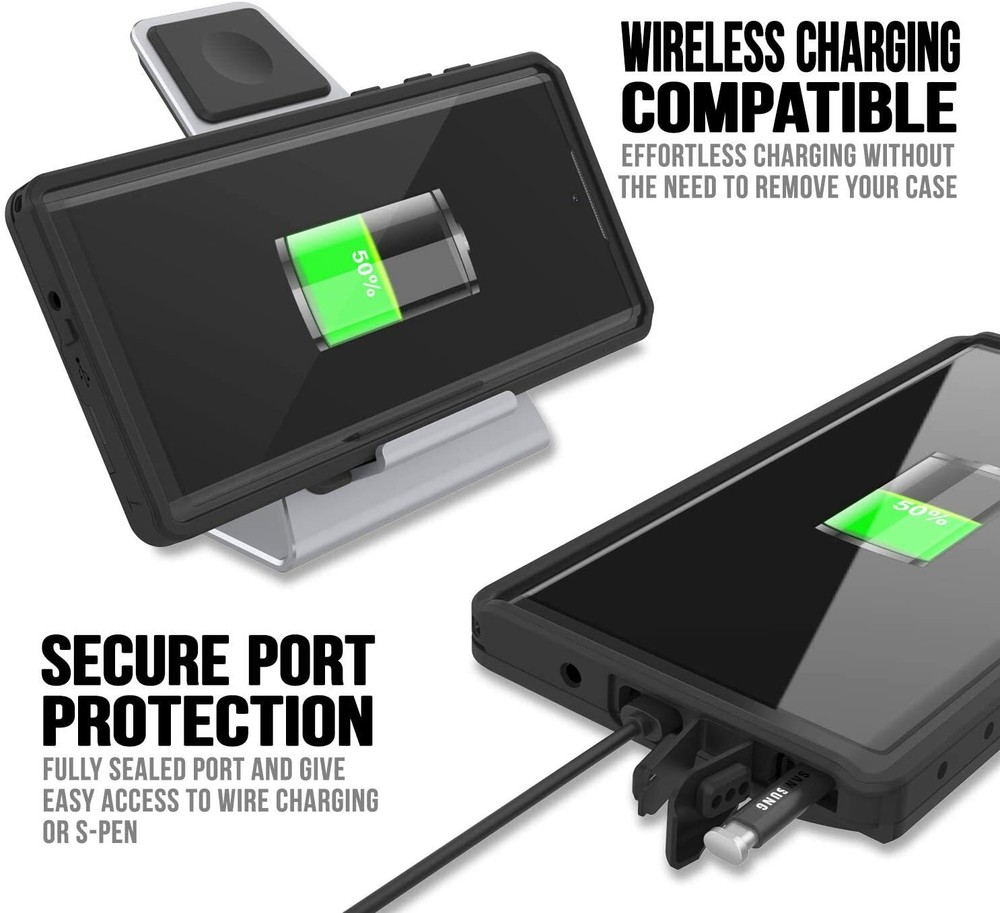 Waterproof Case For Samsung Galaxy Note 10+ Plus /10 Cover with Screen Protector