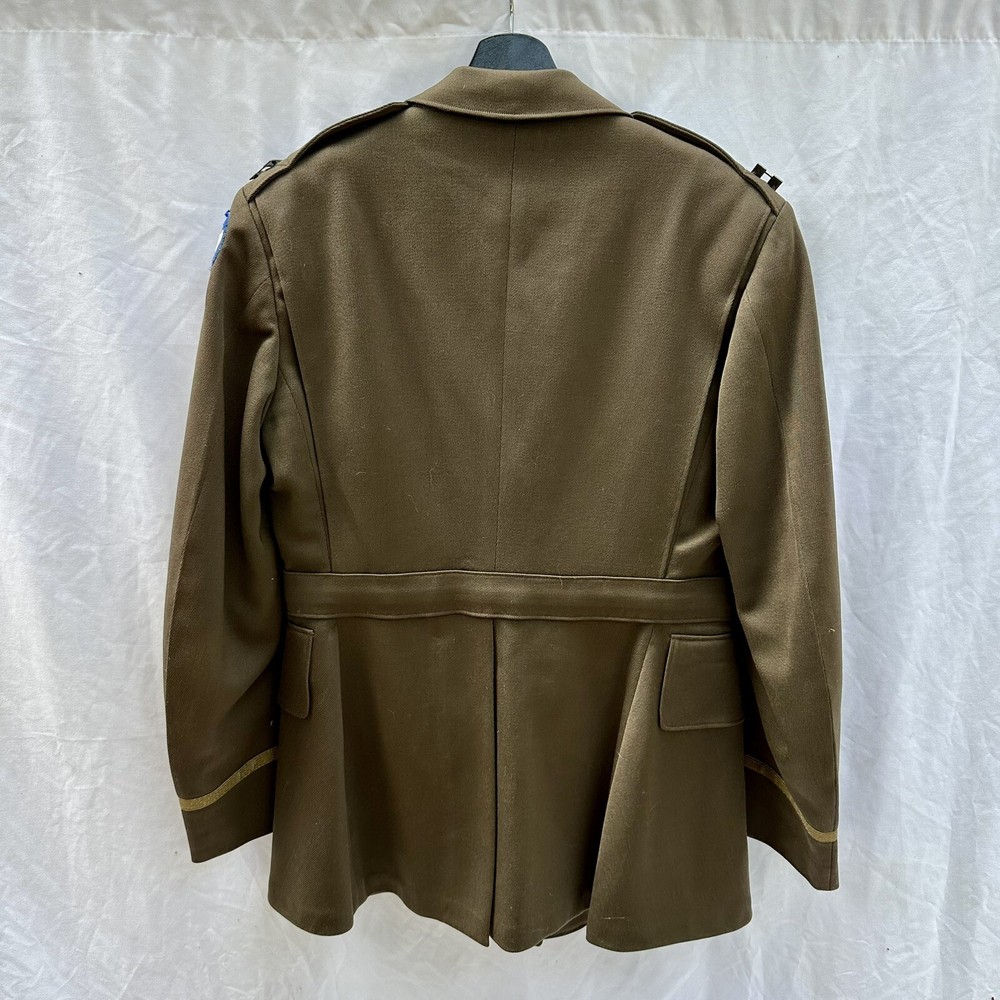 WWII US Army Named Officer Uniform XV Corps Armor Original