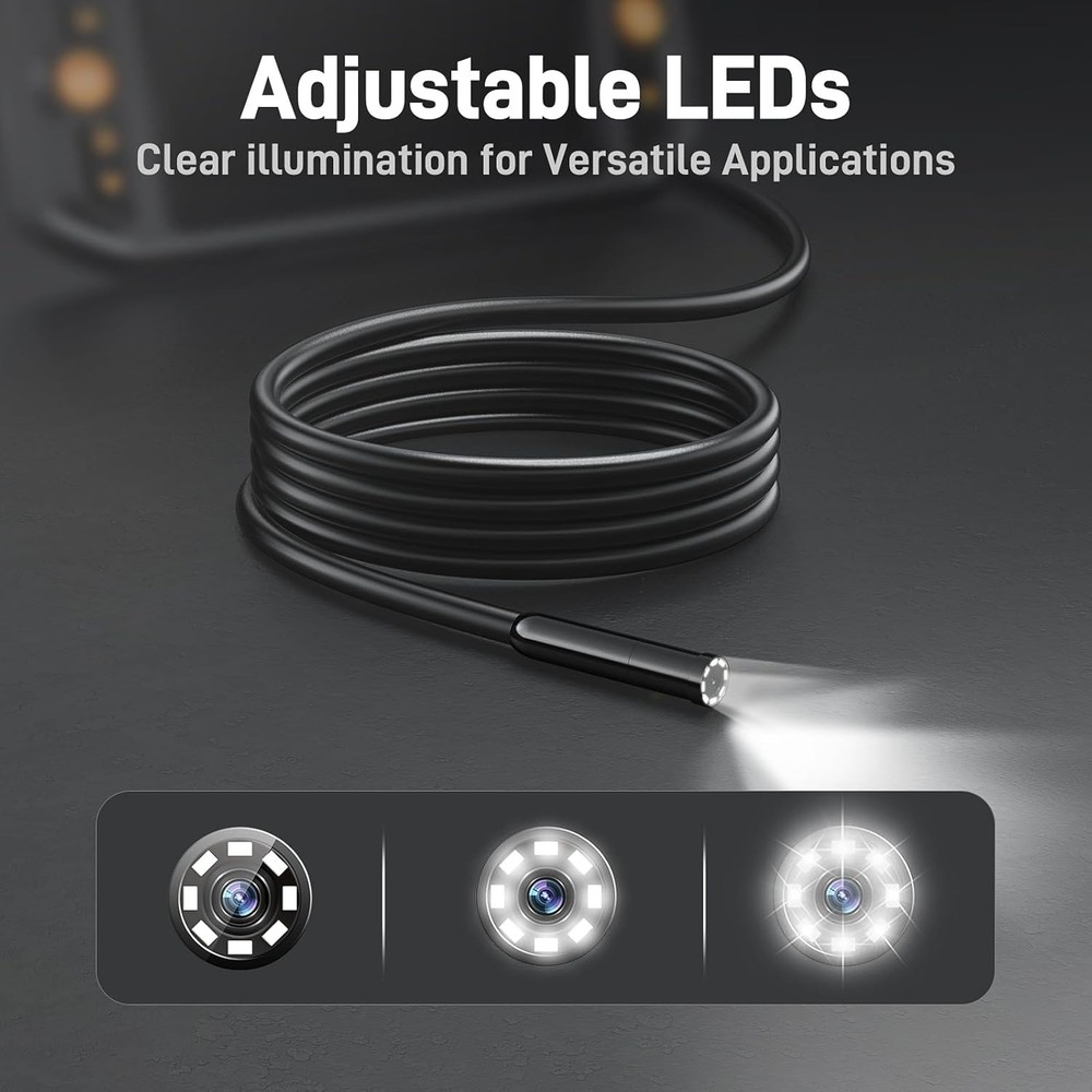 Flexible Inspection Camera Borescope Tool