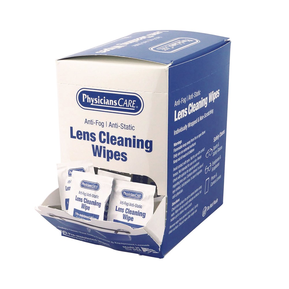 Lens Cleaning Wipe, 50/Box