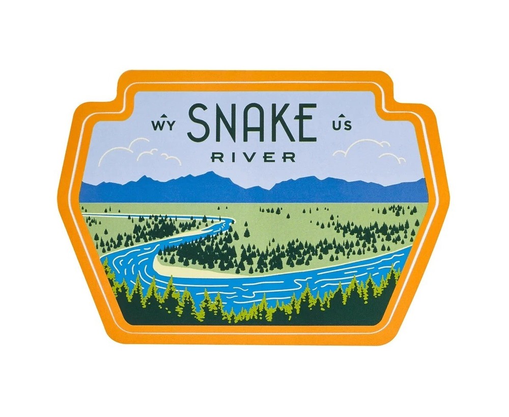 Snake River Sticker Decal XV