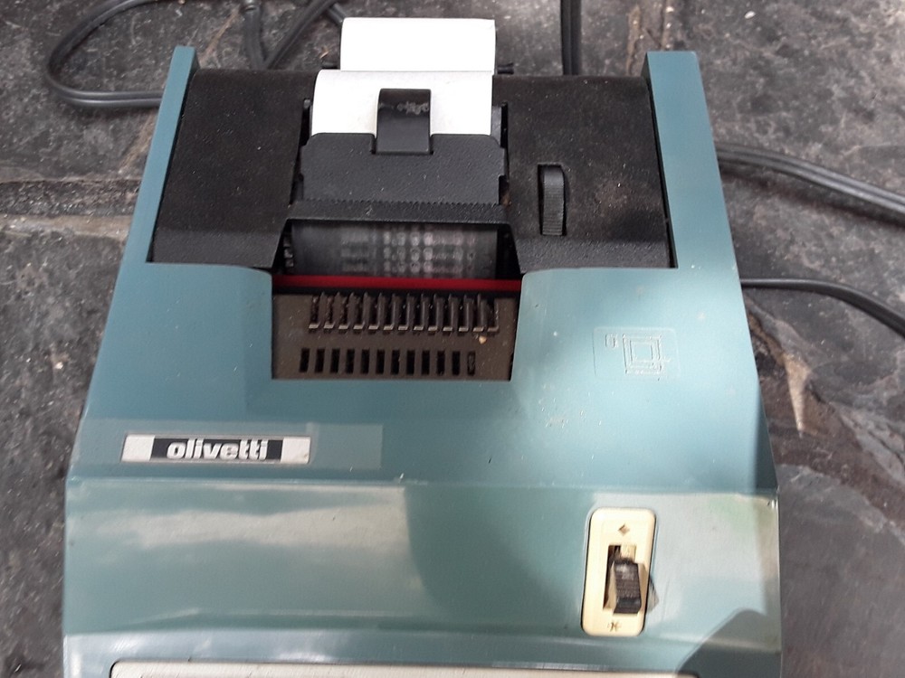 olivetti adding machine
