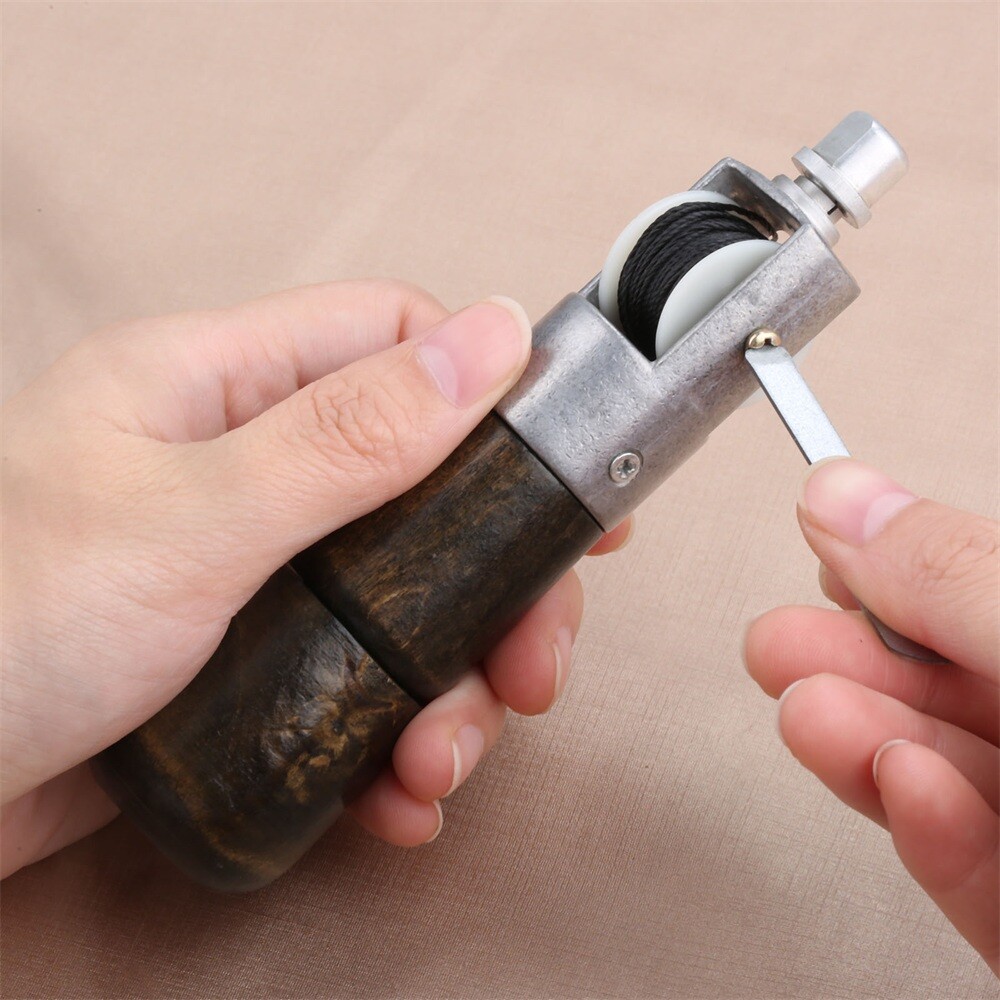 Lock Stitching Tool Needle Thread Leather Stitching Tool Belt Strips Shoemaker