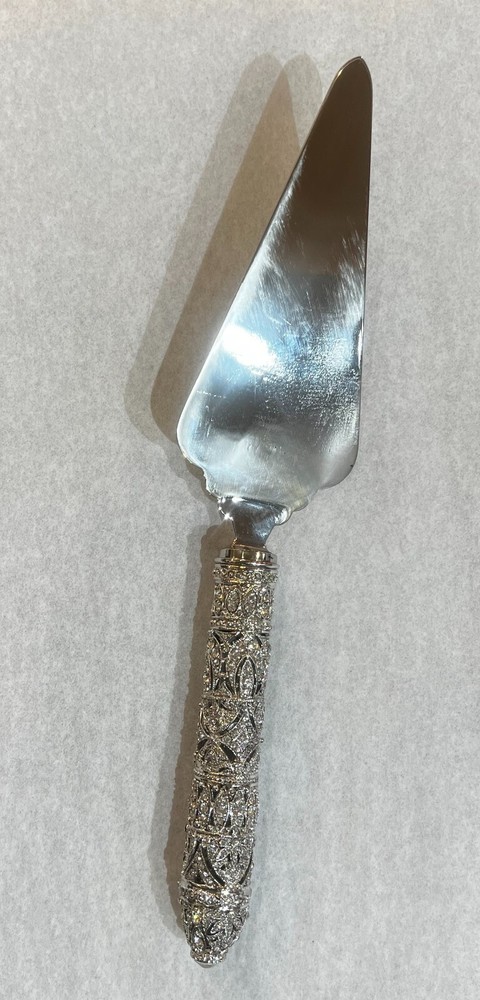 Olivia Riegel Silver Windsor Wedding Dessert Server Only Refurbished