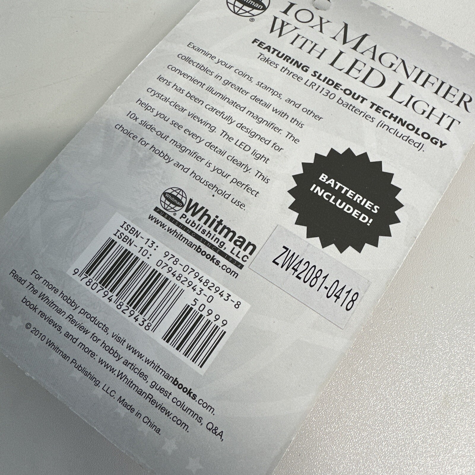 Coin Collector 10X Set Of 2 Magnifiers Pull Out Loupe 23mm Led Best Value Bill F