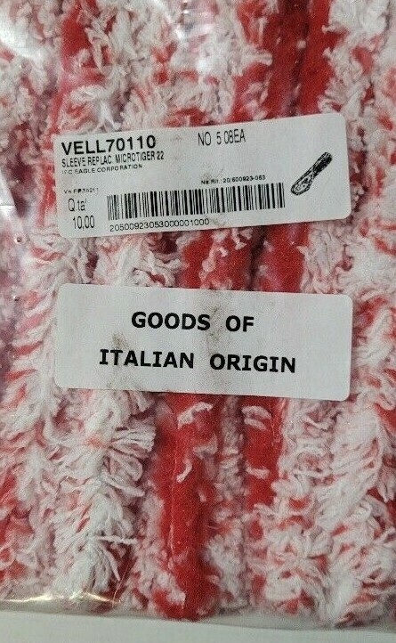 IPC EAGLE VELL70110 22" MICROTIGER WINDOW WASHER REPLACEMENT SLEEVE (11C)