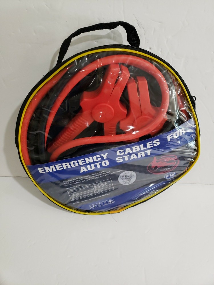 Emergency Jumper Cables for Auto Start Battery Cables