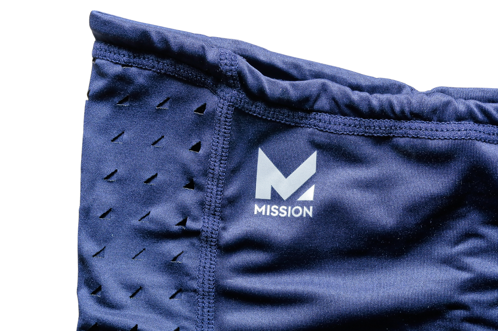 Mission All Season Adjustable Gaiter Navy - Reusable, Machine Washable, Cooling