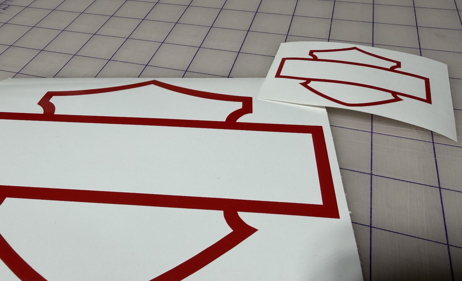 Harley Davidson Sheild Bar Vinyl Decal Sticker Car Truck Motorcycle Bike Helmet