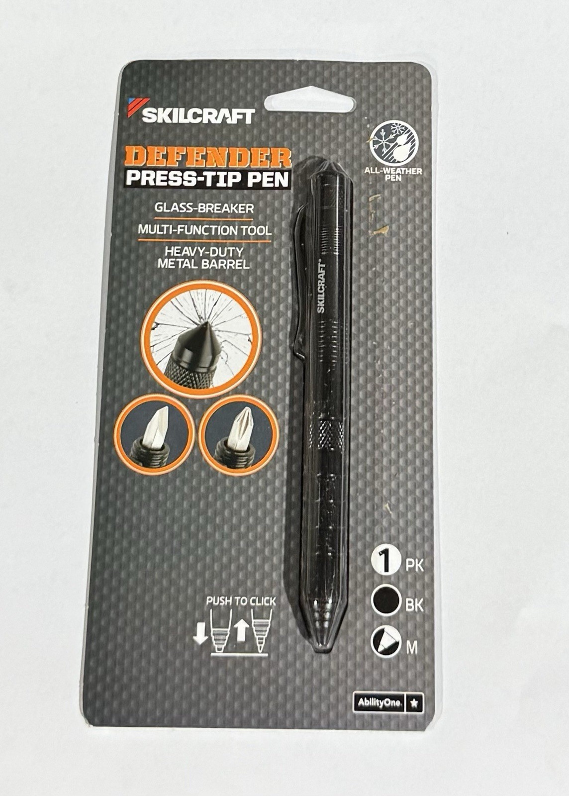 SKILCRAFT Defender Multifunction Pen 7520016611668 7520016611668  - 1 Each