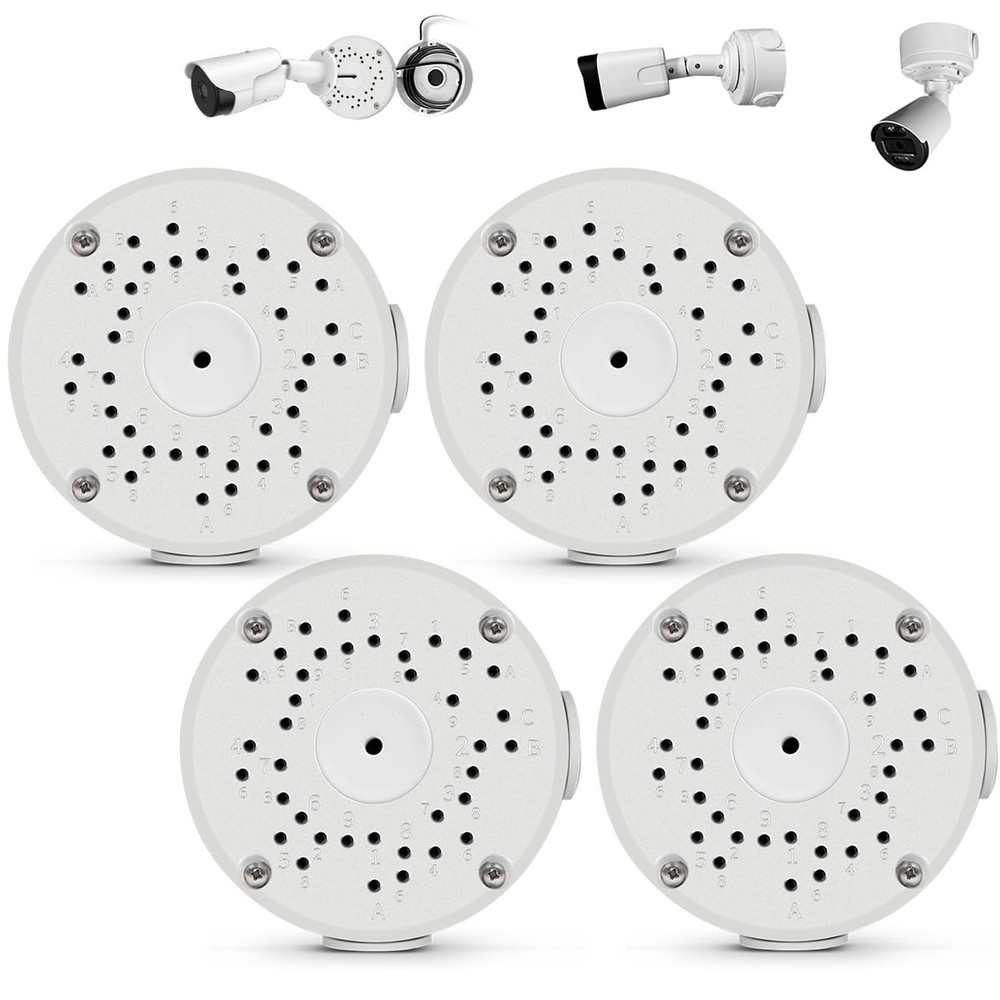 Compatible with Bullet Cameras Universal Bullet Security Camera Base Junction...