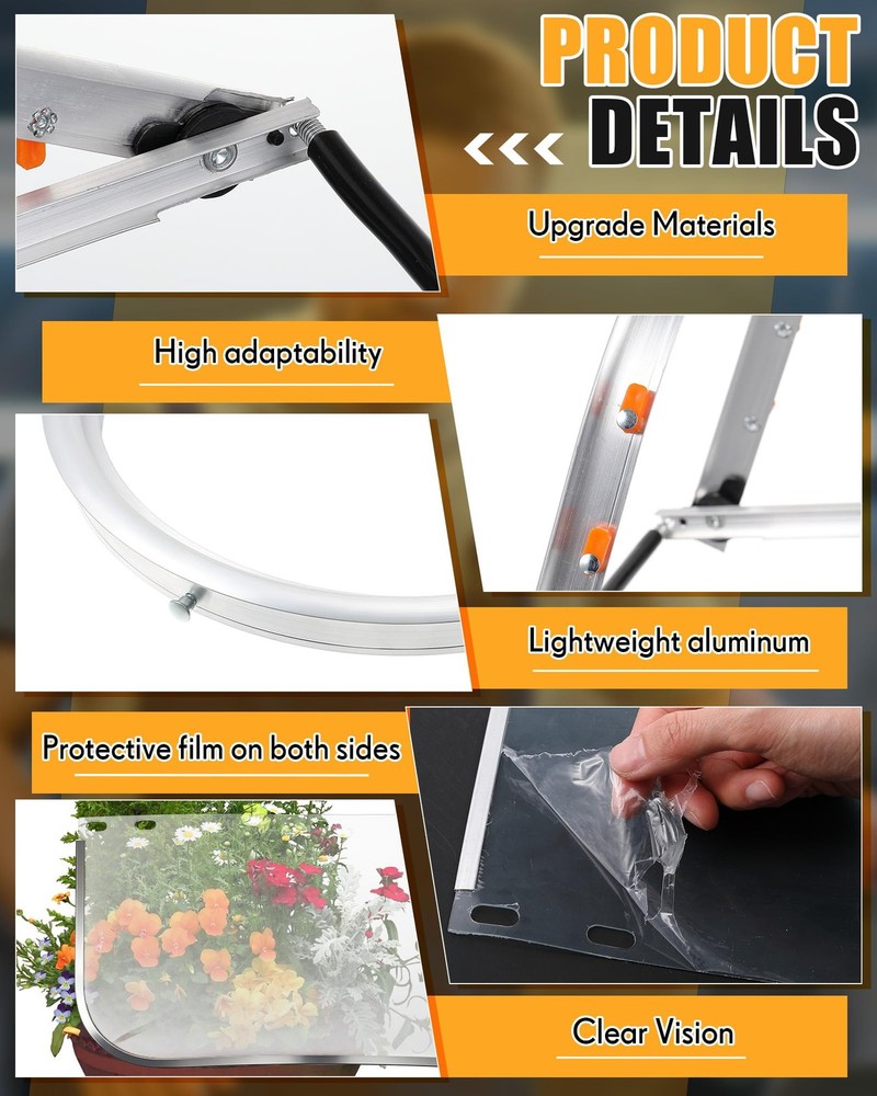 2 Sets Safety Grinding Face Shield with Hard Hat Include PC White Cap Style H...