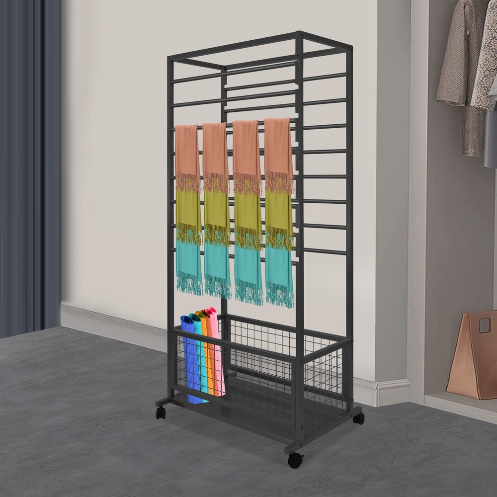 16-Layer Ribbon Display Rack Organizer Rack Storage Shelf Multi-Tier Organizer