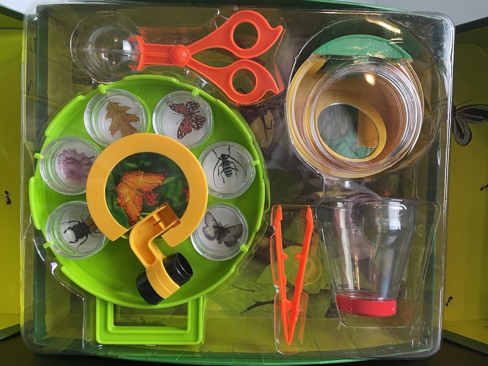 STEM Spice Box Insect Explorer Kit Mini Field Lab & Book Bug Catcher