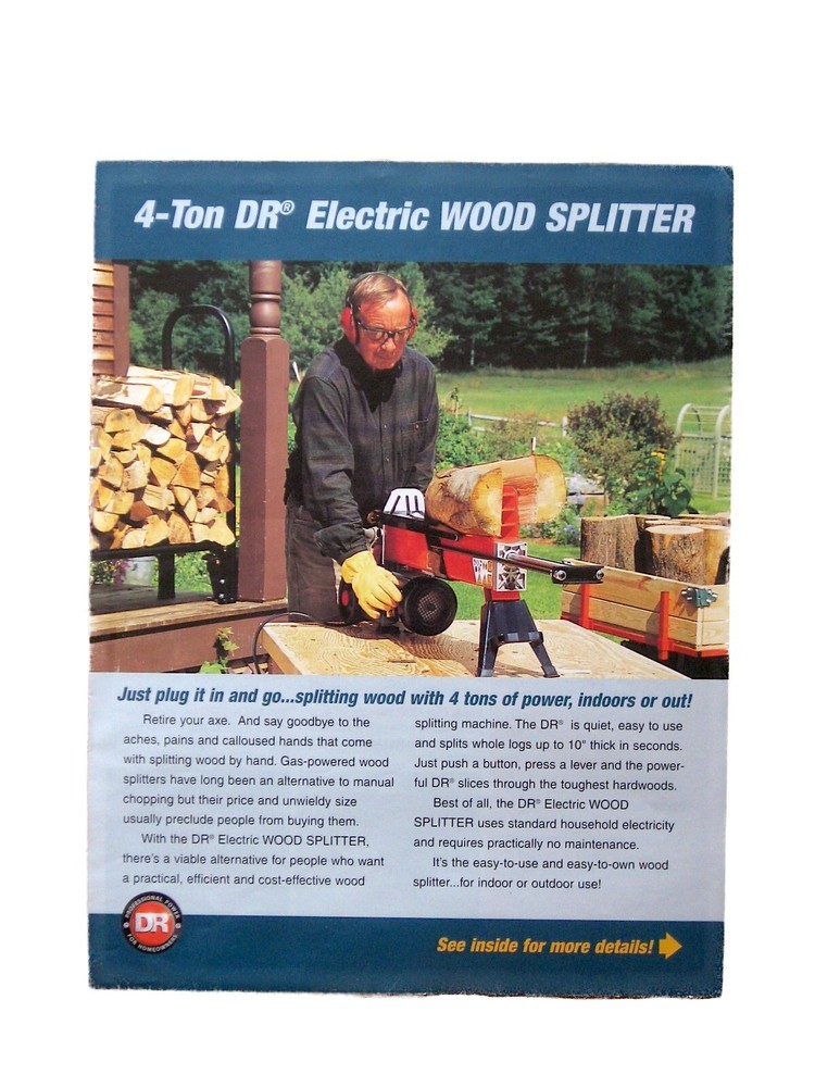 Hydraulic 4 Ton Log Splitter Manual