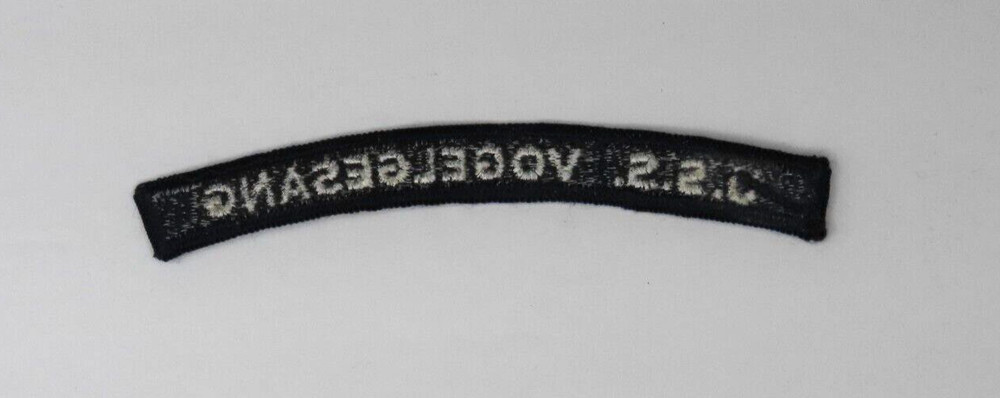 USS VOGELGESANG Name Patch