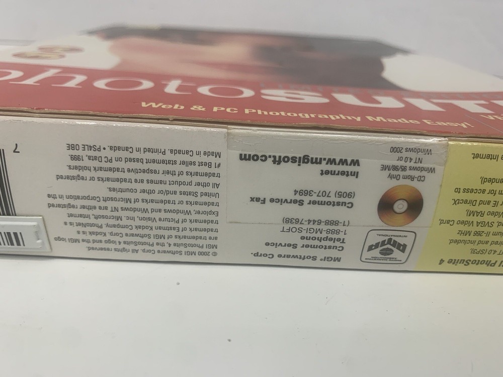 photo suite limited edition version 4.0 MGI 2000