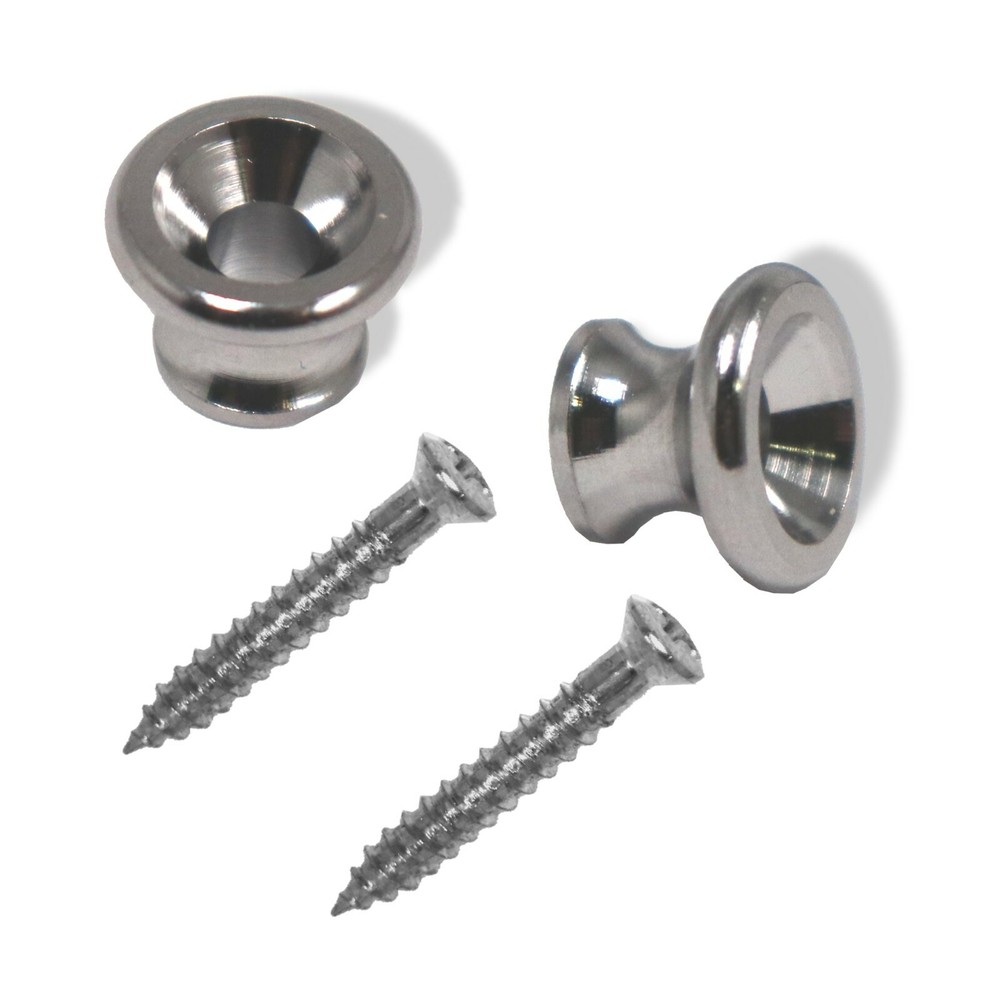 Strap Button Medium Type G Chrome Pair 081161CH