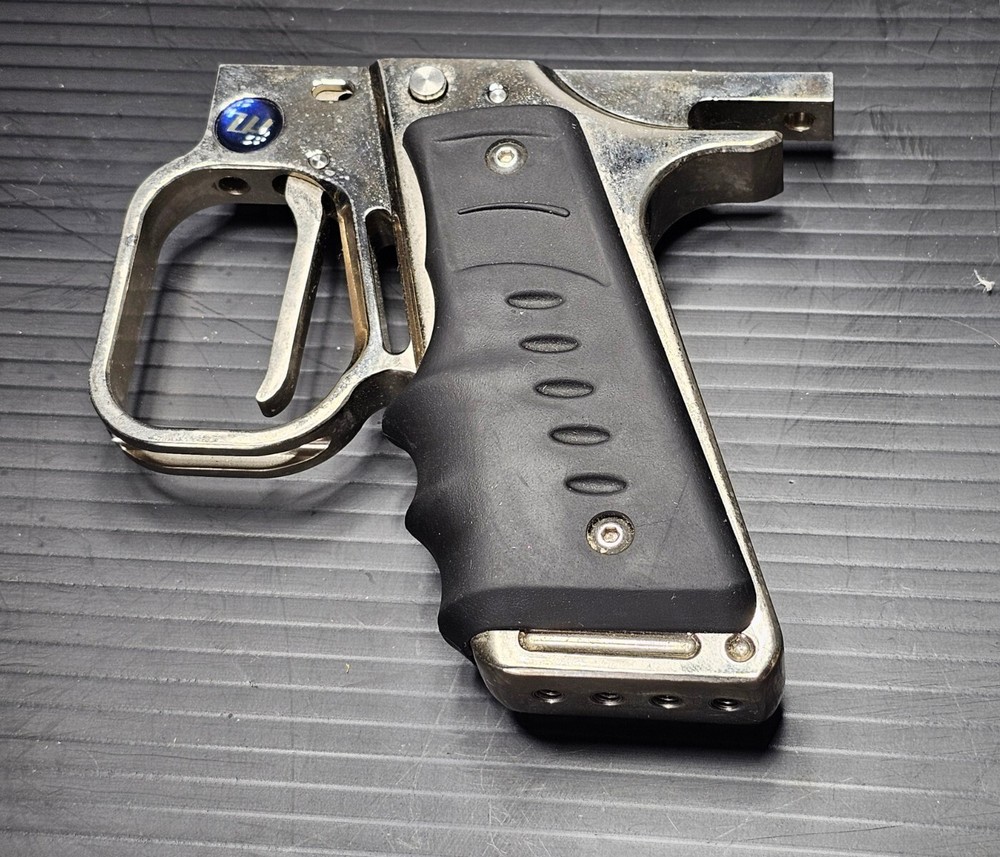 WGP Autococker Chrome Swing Hinge Trigger Frame Mech Paintball Cocker