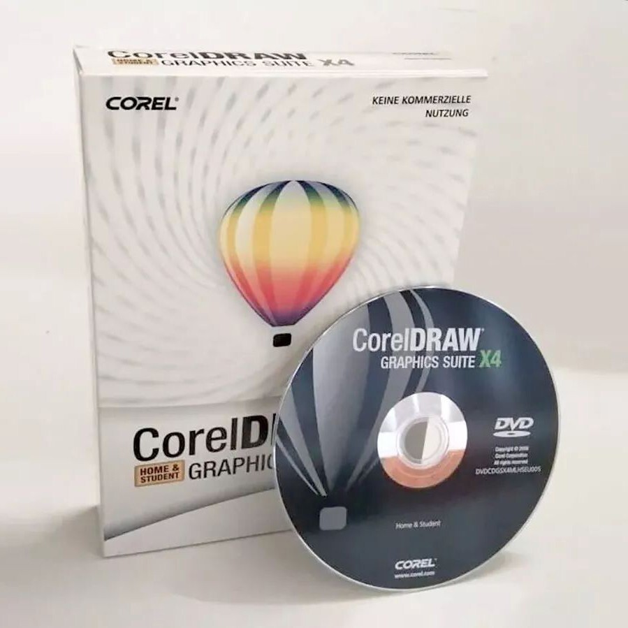 CorelDRAW Graphics Suite X4 Home & Student Edition (Multilingual) + Serial