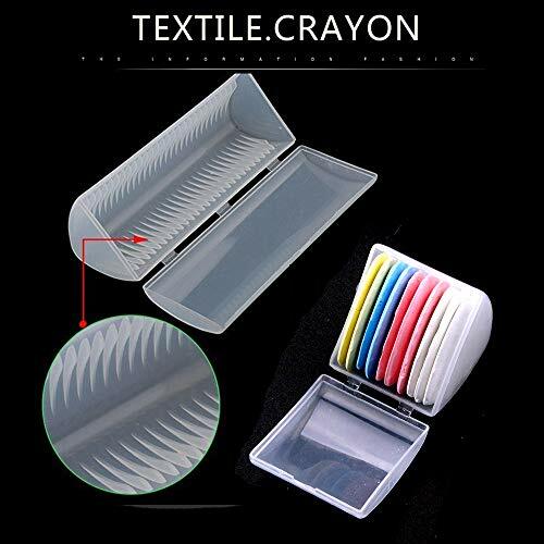 Triangle Tailor's Chalks for Temporary Fabric Markings (10 chalks)