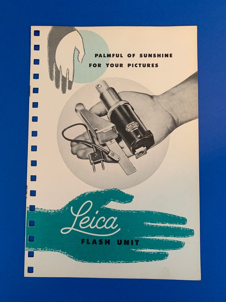 Leica Camera Flash Unit Brochure 1954