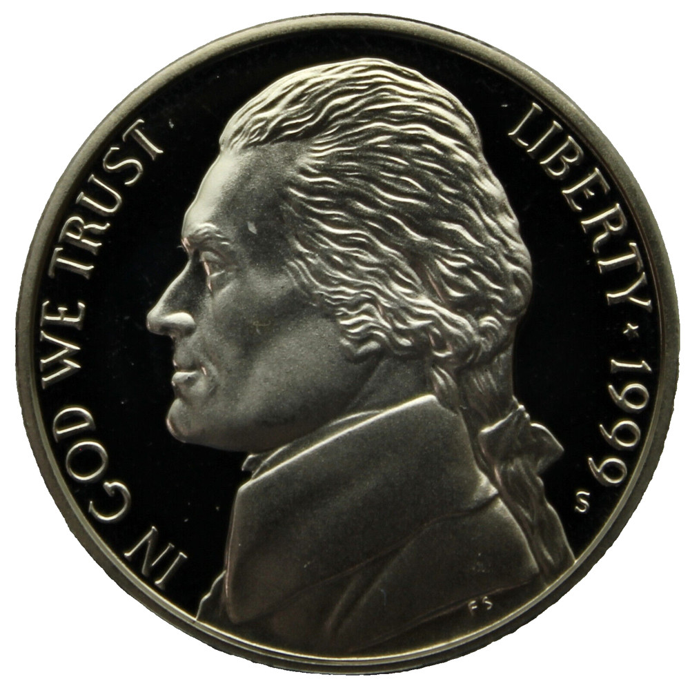 1999-S Proof Jefferson Nickel