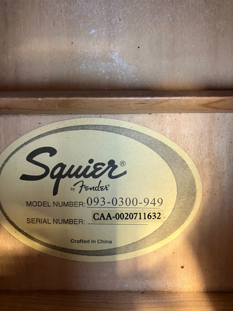 Fender Squire Dreadnought Acoustic Guitar