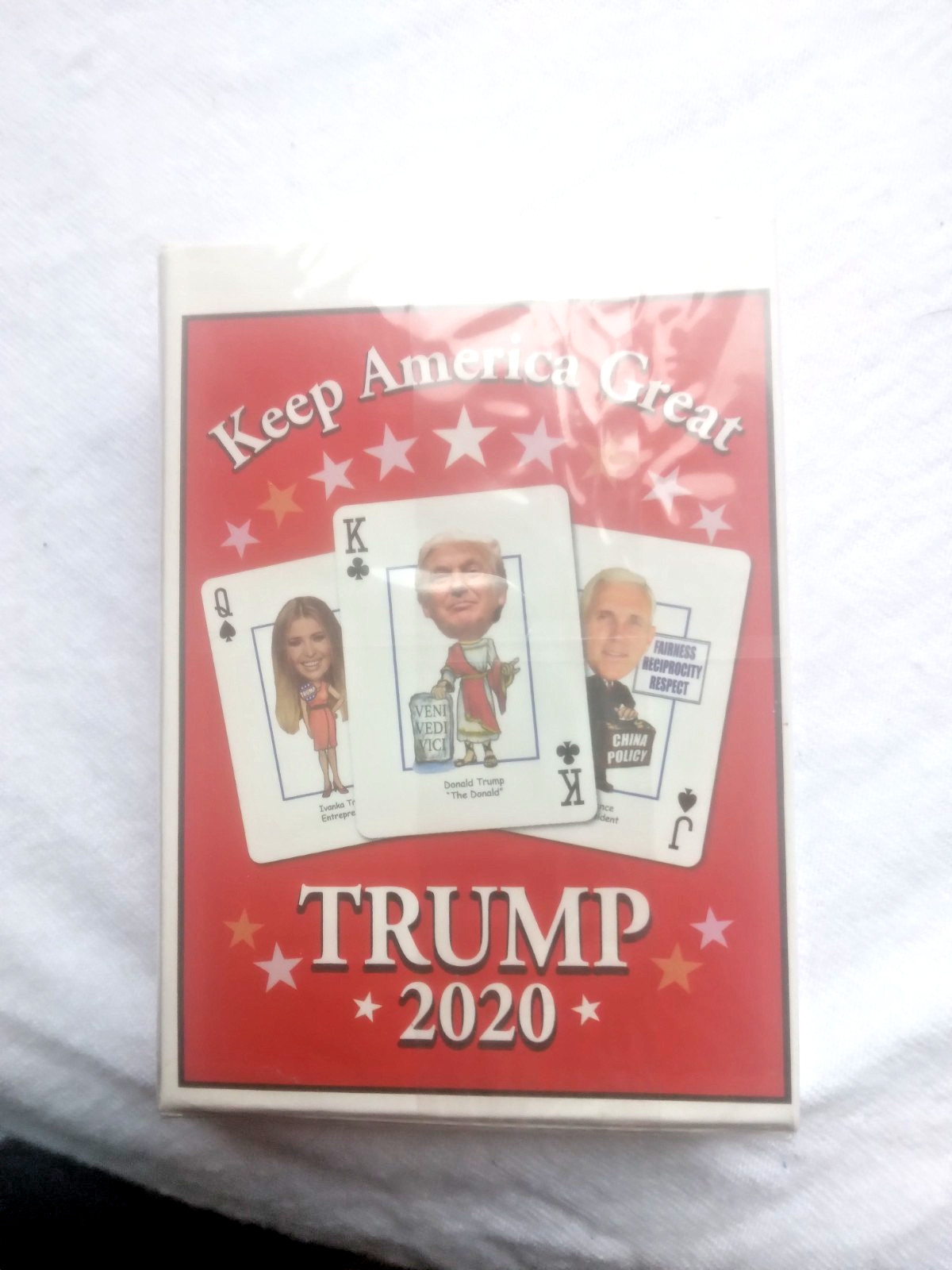 NEW SEALED TRUMP PRESIDENTIAL PLAYING CARDS 2020 EDITION PARODY PRODUCTIONS