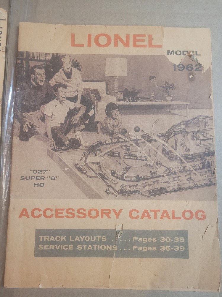 Vintage Lionel Train Catalogs