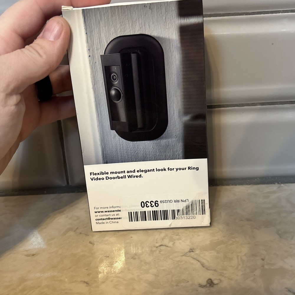 2 FOR 1! Adjustable Angle Mount and Plate for Ring Video Doorbell