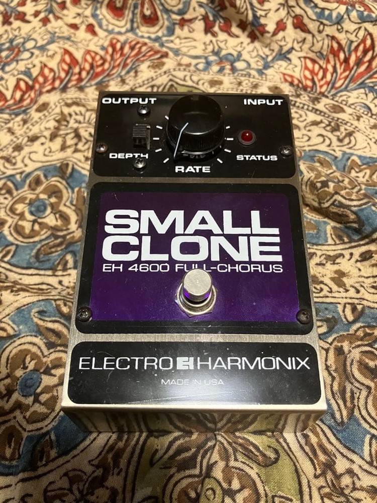 Electro Harmonix Small Clone Chorus Chicken Knob Reissue Early Version