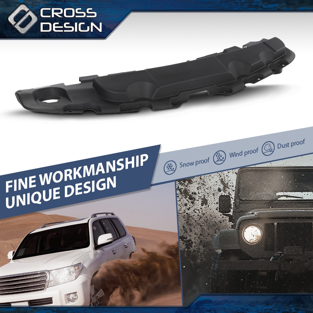 GM1224162 Upper Radiator Support Cover Replacement Fits 18-23 Chevrolet Traverse