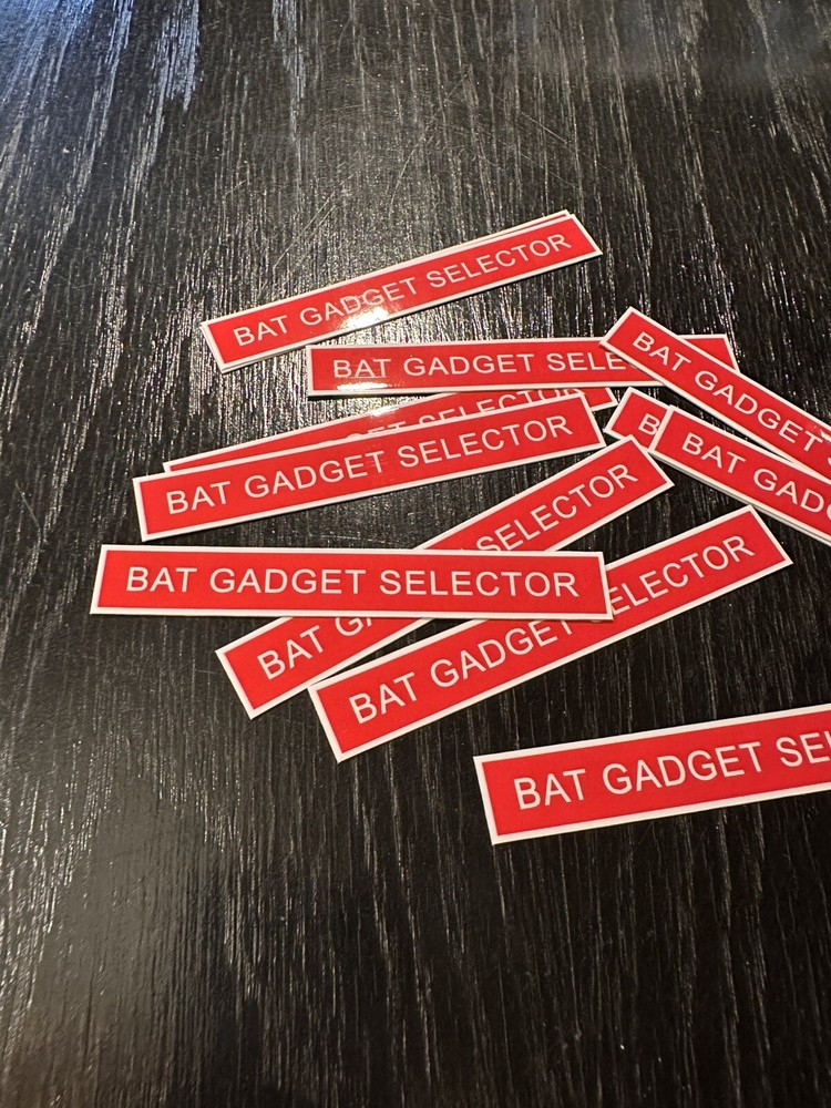 Batman 66 Pinball BAT GADGET SELECTOR REPLACEMENT DECAL STICKER