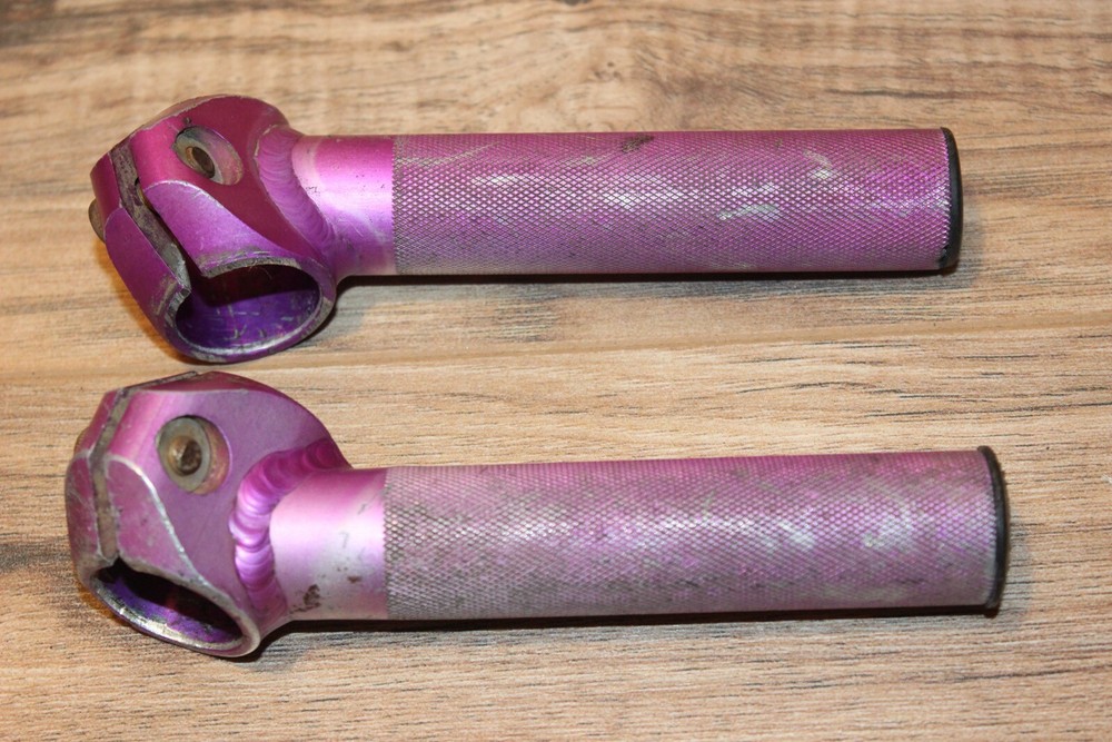 Control Tech Control Stix Short 3DV Purple Anodized Bar Ends