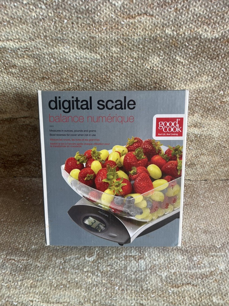 NEW Digital Scale Good Cook Kitchen Scale