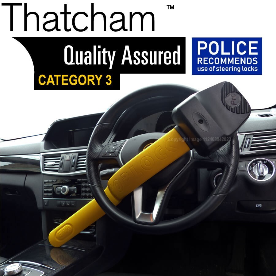 Stoplock Steering Wheel lock Pro Elite Car Van Security Premium Immobiliser.Mat✅