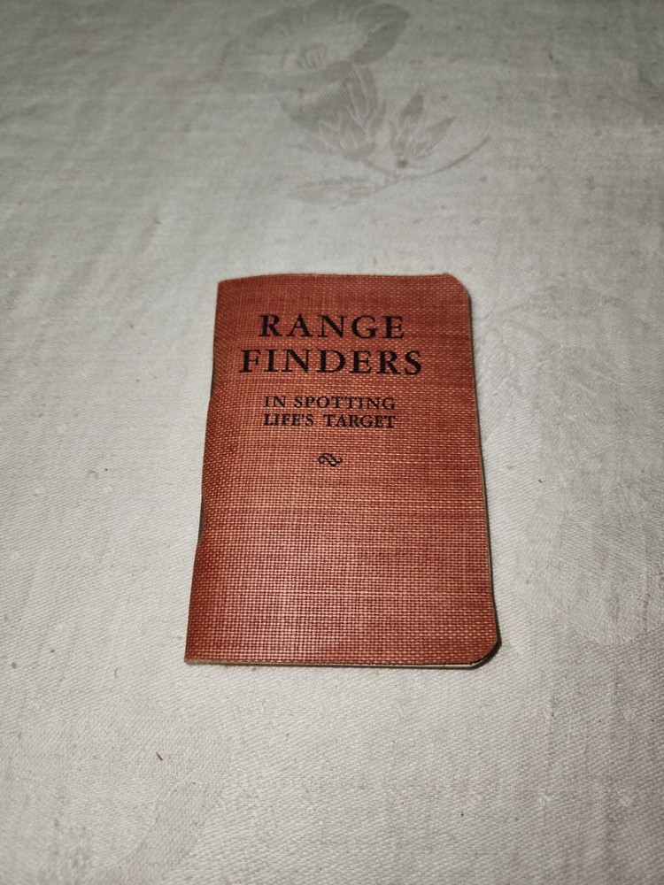 Vintage WWII Era Range Finders In Spotting Life's Target YMCA Army Navy Booklet