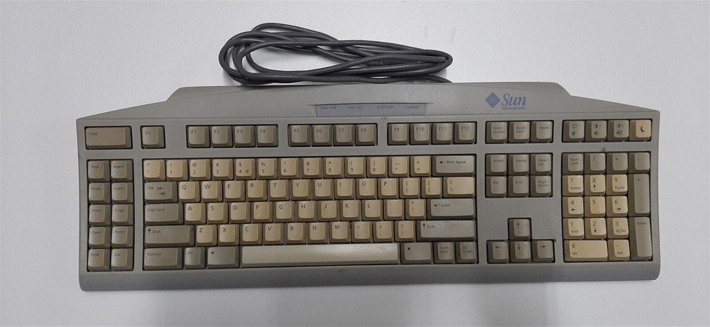 Sun Microsystems 320-1271 Type 6 USB Keyboard - US Layout