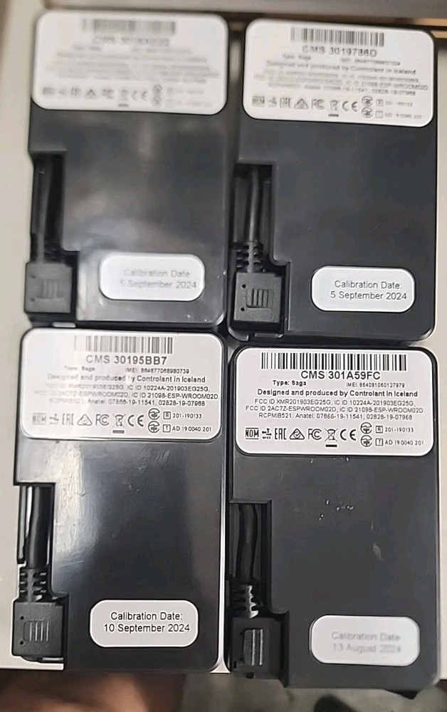 Lot 4x Controlant Saga Temp Logger Open Box
