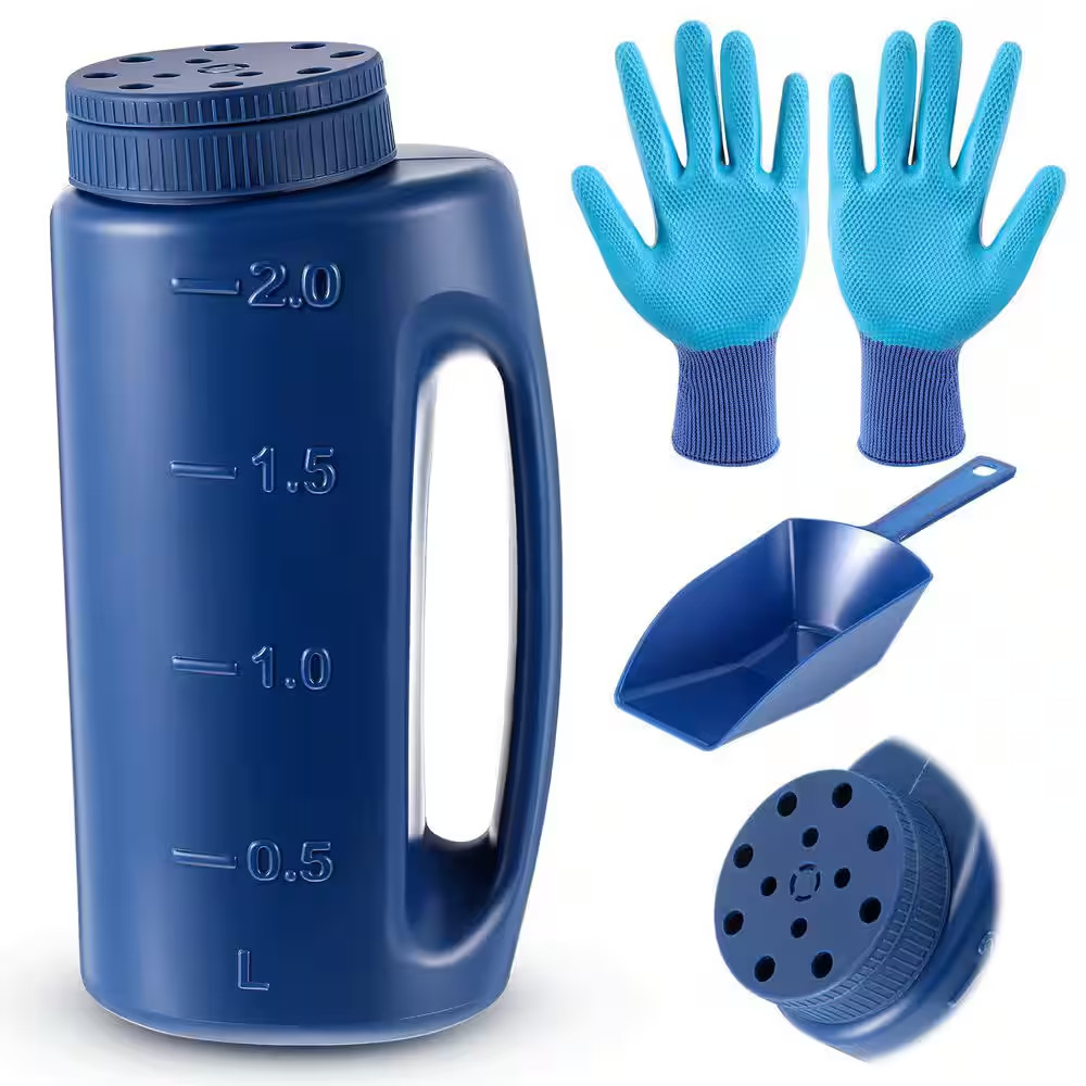 4.19 Lb. Plastic Handheld Spreader for Seed Spreader Multiple Adjustable Opening