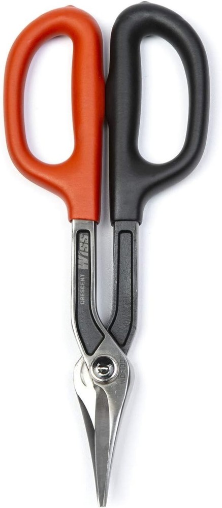Crescent Wiss Duckbill Pattern Tinner Snips - Precision Metal Cutter with Torque